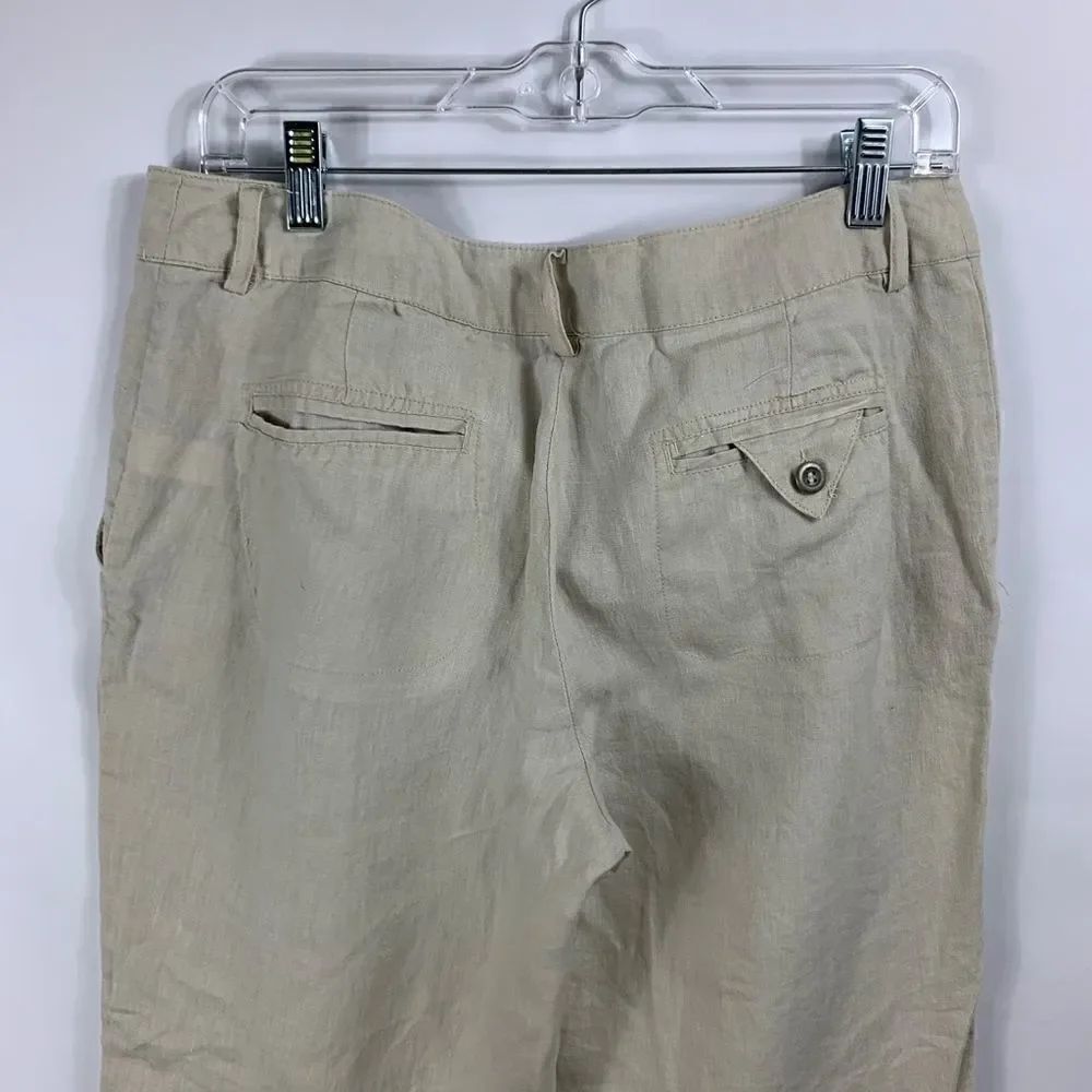 Willi Smith Women's Khaki Wide Leg Pants size 8 - Picture 5 of 6
